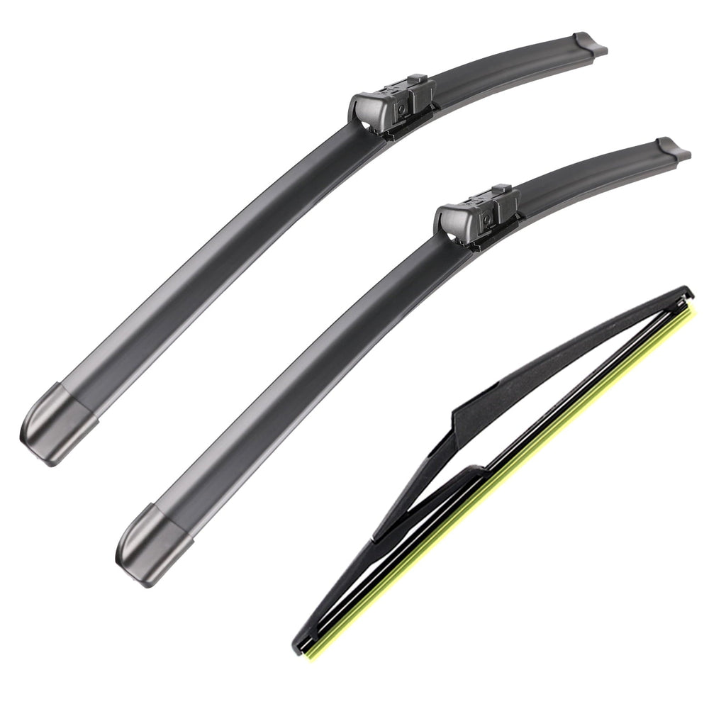 ANRDDO 3 Wipers Factory 26"+23"+12" for Mercedes-Benz ML250 ML350 GLE63 AMG GLE400 GL450 GLS450 GLS63 AMG Original Equipment Replacement Front and Rear Windshield Wiper Blade (Set of 3)