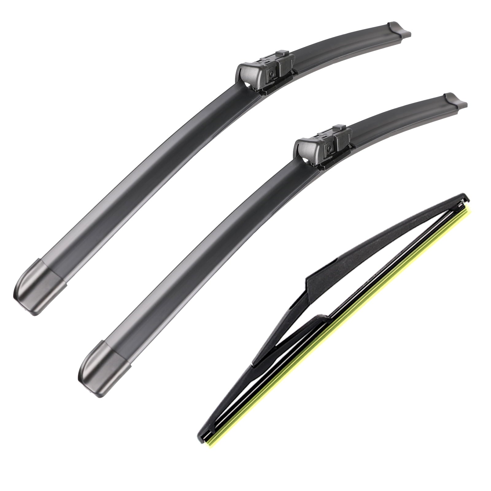 ANRDDO 3 Wipers Factory 26"+23"+12" for Mercedes-Benz ML250 ML350 GLE63 AMG GLE400 GL450 GLS450 GLS63 AMG Original Equipment Replacement Front and Rear Windshield Wiper Blade (Set of 3)
