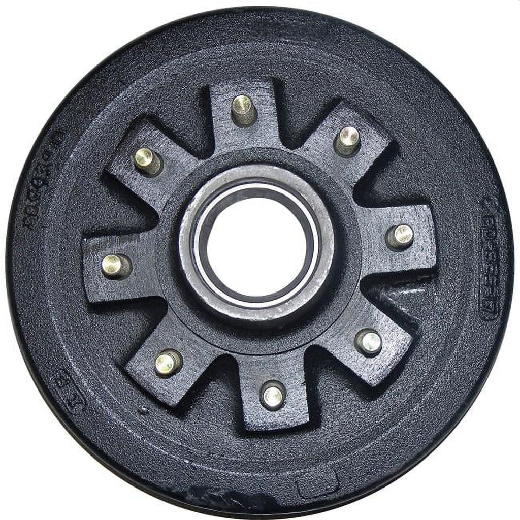 AP Products 014-122096 Brake Drum/Hub 8 on 6.5", 6,000 - 7,000 lbs., 12" Brake - 0.5" Studs