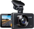 APEMAN Dash Cam, Superior Night Vision WDR, 1080P Dash Camera Sony Sensor, 3'' IPS Screen, 170° Wide Angle, Black, Support GPS