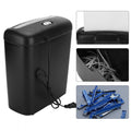 AUNMAS Paper Shredder for Office, 6 Sheet Electric Shredder for Credit Card Strip Micro Cut Destroy Machine