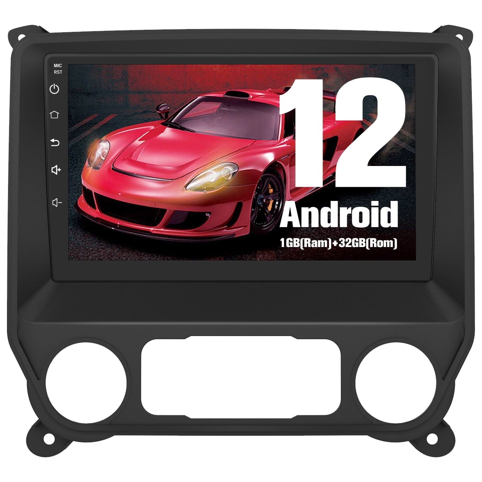 AWESAFE Apply Carplay Car Radio Stereo for Chevrolet Chevy Silverado GMC Sierra 2014-2018 10 Inch Touch Screen Car Video Player Support Car Stereo with Android Auto Gps Bluetooth