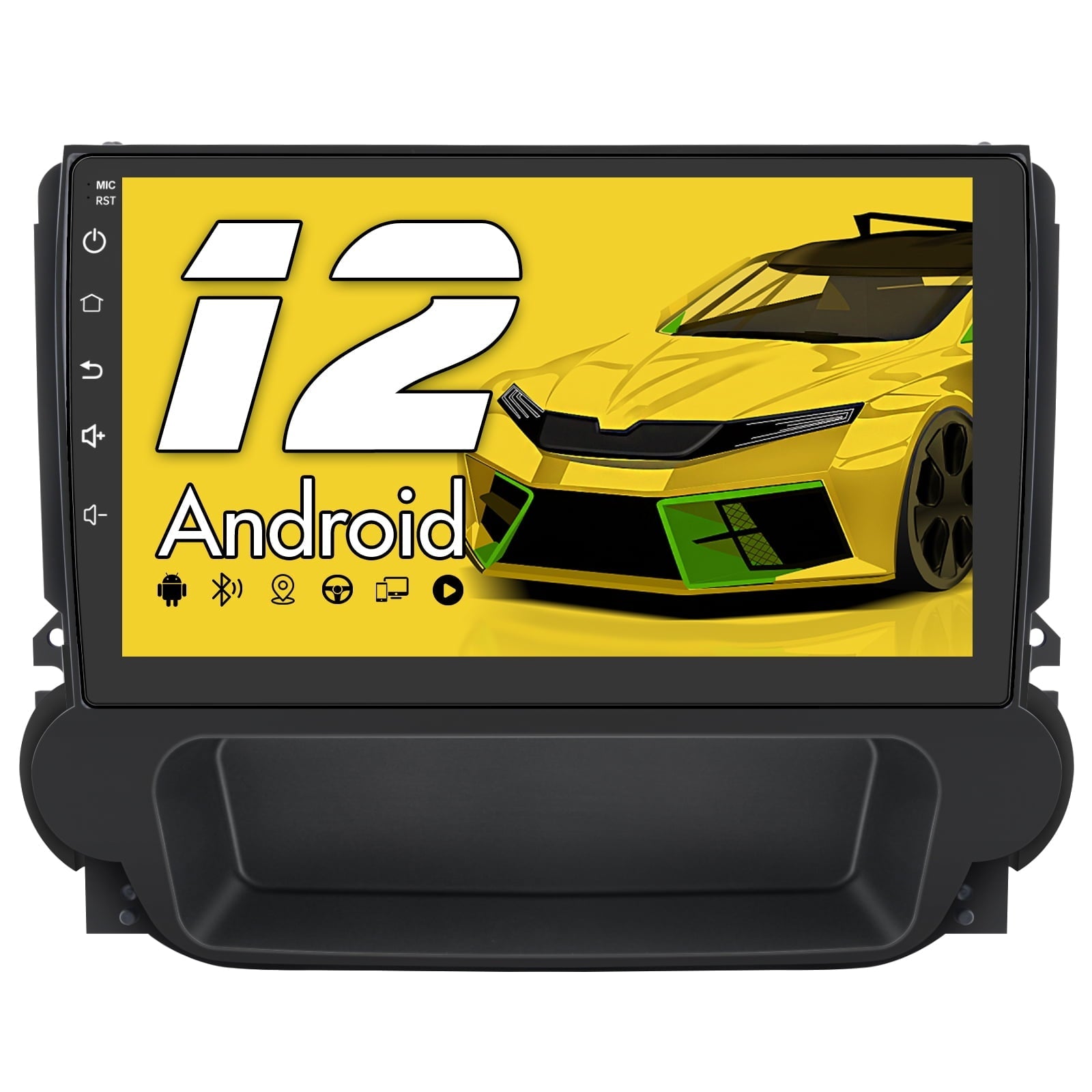 AWESAFE Car Radio Stereo,double din car stereo for Chevrolet Chevy Malibu 2013 2014 2015 Compatible with 10 Inch HD LCD Touchscreen Monitor GPS Navigation Bluetooth DSP Split Screen