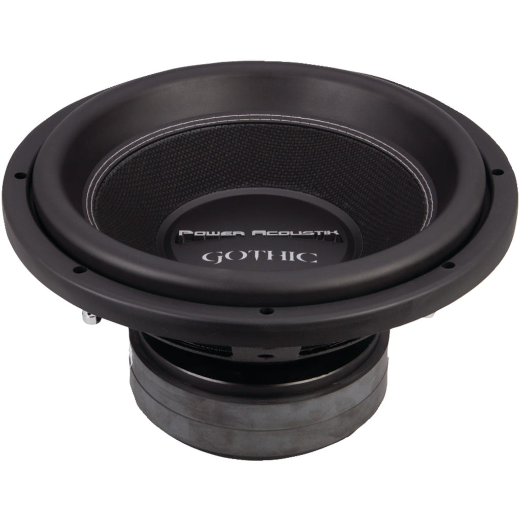 Acoustik® GW3-12 Gothic Series 2ohm Dual Voice-coil Subwoofer (12", 2,500 Watts)
