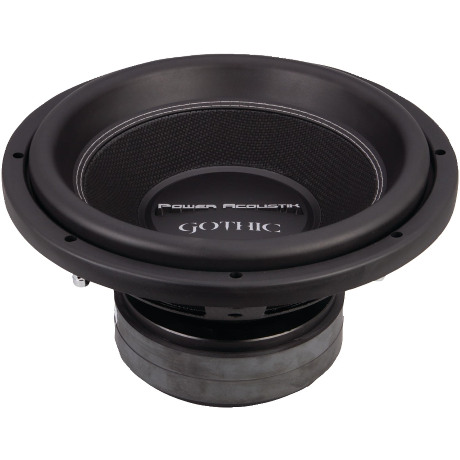 Acoustik® GW3-12 Gothic Series 2ohm Dual Voice-coil Subwoofer (12", 2,500 Watts)