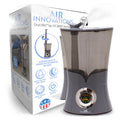 Air Innovations 700sq ft Ultrasonic Cool Mist Top Fill Humidifier, Platinum