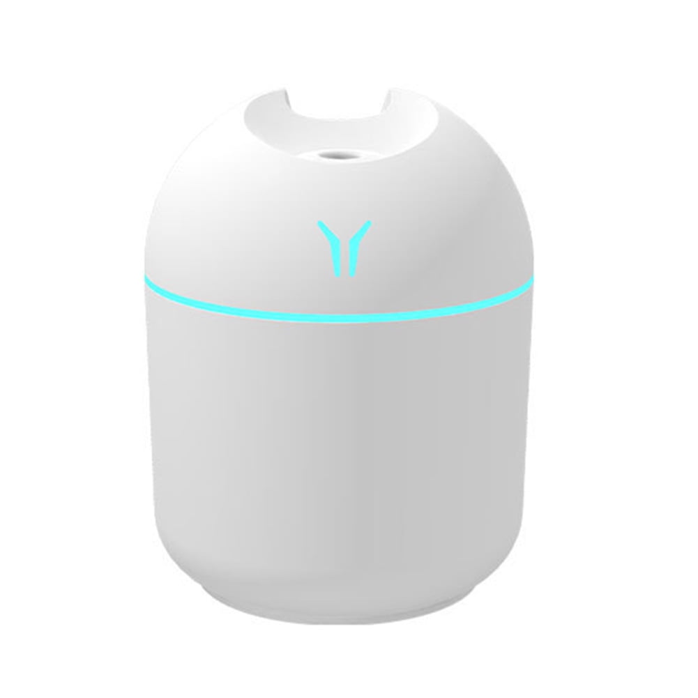 Alloet LED Light Air Humidifier Portable Supplies Fragrance Diffuser for Home (White)