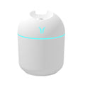 Alloet LED Light Air Humidifier Portable Supplies Fragrance Diffuser for Home (White)