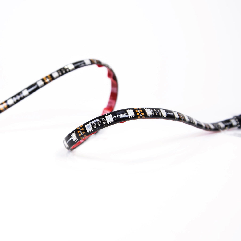 Alpena Multigloz Universal Multi-Color LED Light Strip, 12" Extension Strip, Model 78419