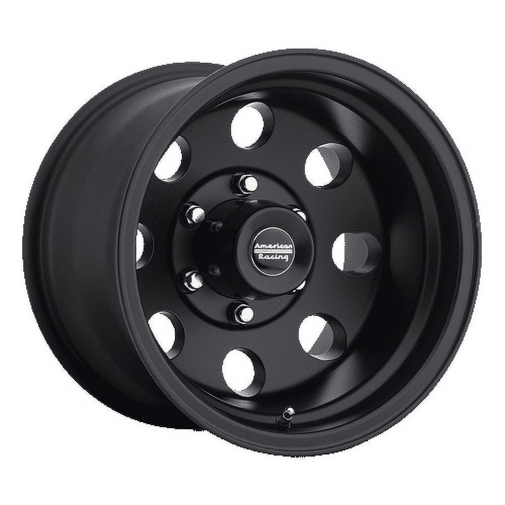 American Racing Aluminum Rim AR172 BAJA 15X7in Satin Black Finish, AR1725783B