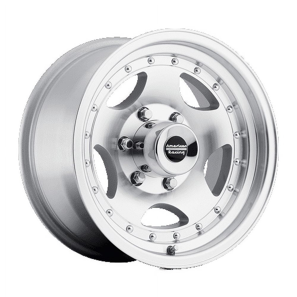 American Racing Ar23, 15X8 Wheel with 5 On 4.5 Bolt Pattern - Machined with Clear Coat - Ar235865 Wheel Rim