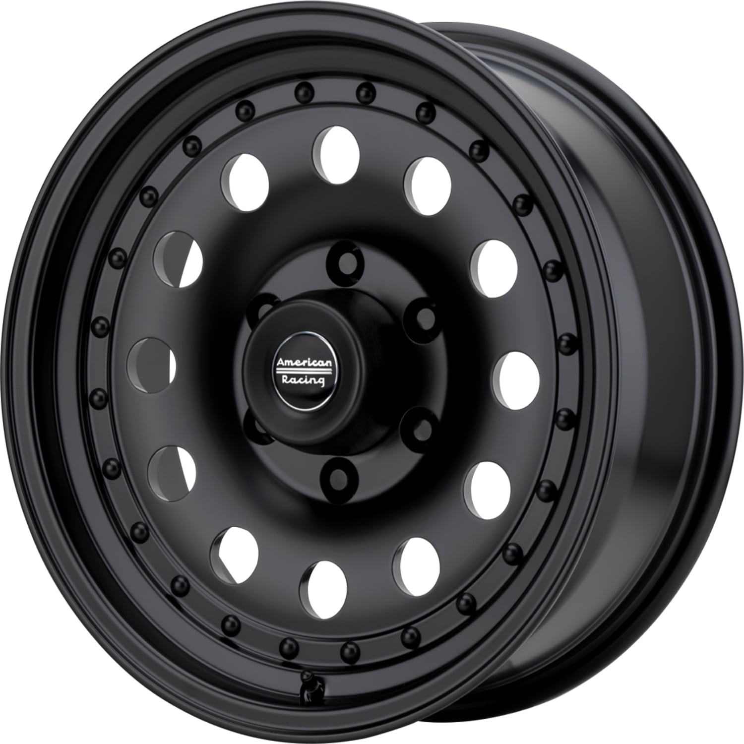 American Racing Outlaw II 15X8 5X139.70 Satin Black (-19 Mm) Wheel Rim