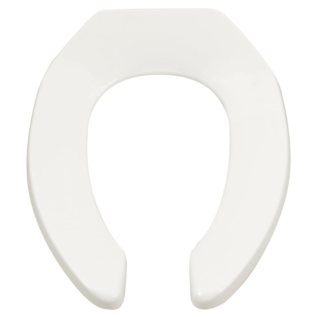 American Standard Open Front Elongated Toilet Seat in White