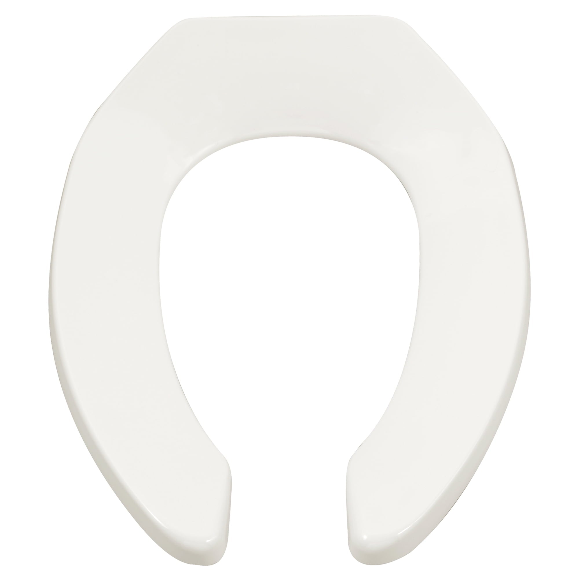 American Standard Open Front Elongated Toilet Seat in White