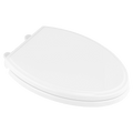 American Standard Traditional Slow-Close EverClean Elongated Closed Front Toilet Seat in White