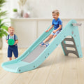 Arlopu Plastic First Slide for Toddlers, Sturdy Kids Slide Play Climber with Basketball Hoop, Indoor Outdoor Playground Playset for Kids 1-6 Years