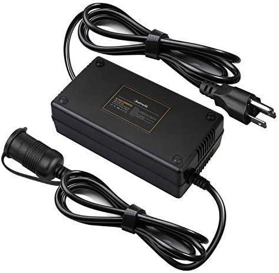 AstroAI AC to DC Converter, 15A/180W/8.25FT/110V to 12V Converter, Car Cigarette Lighter Socket AC/DC Power Supply Adapter Transformer for Inflator, Car Refrigerator, and Other Car Devices