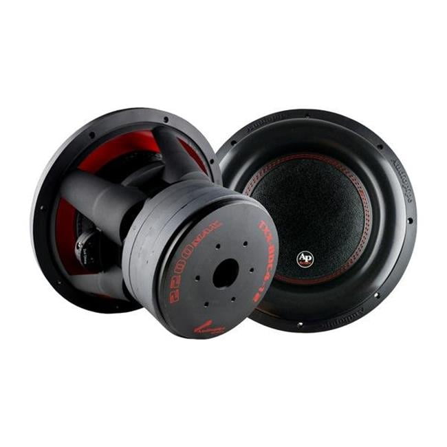 AudioPipe TXX-BDC4-12 12 Inch 2,200 Watt Dual Car Speaker Subwoofer, Black