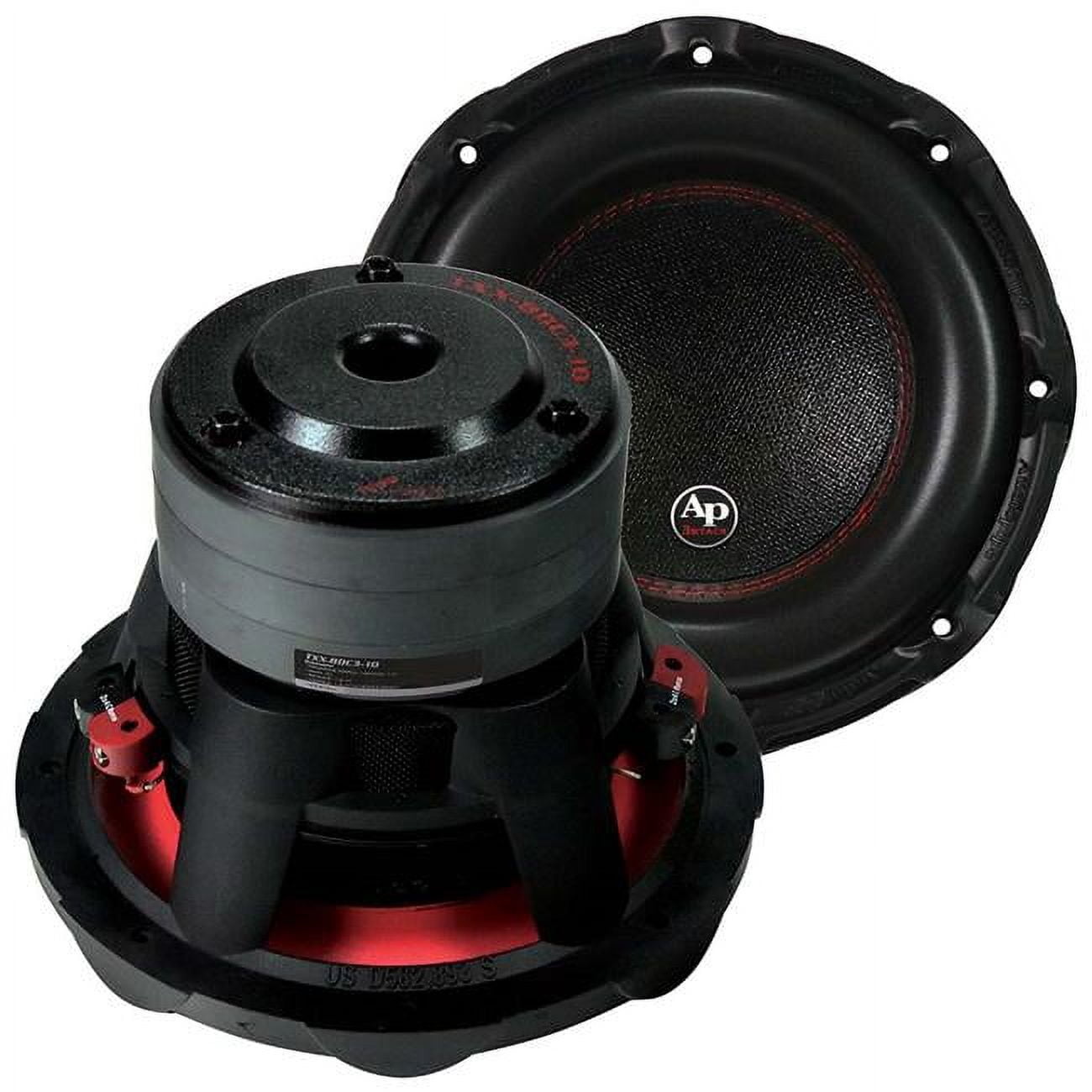 Audiopipe TXX-BDC3-10 10" 1400W Car Audio DVC Dual 4 Ohm High Power Subwoofer