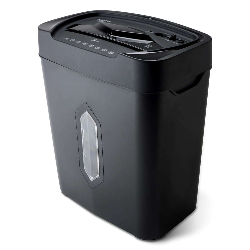 Aurora GB 12-Sheet Crosscut Paper and Credit Card Shredder with 5.2-Gallon Wastebasket