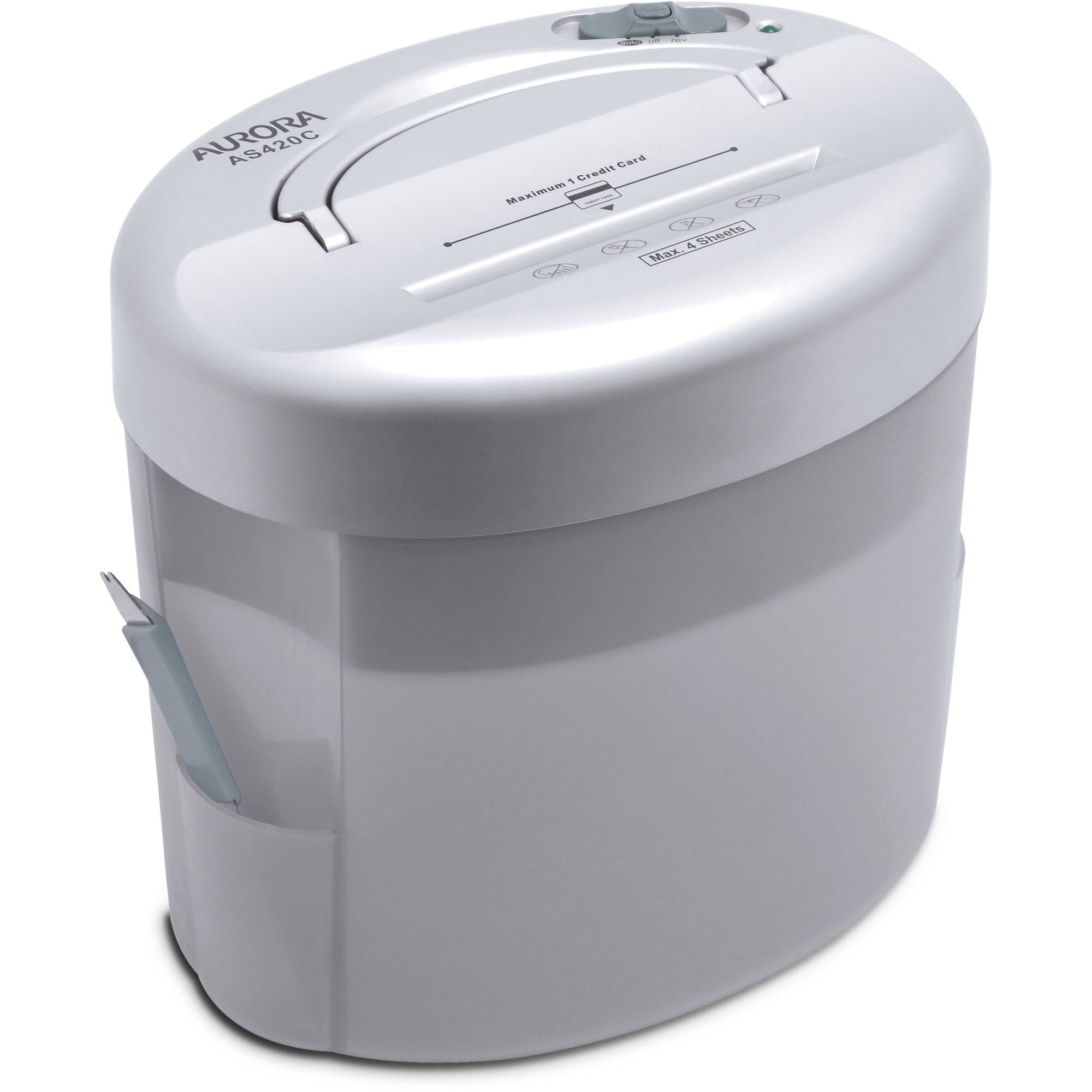 Aurora GB AS420C 4-Folded Sheet Cross-Cut Desktop Paper and Credit Card Shredder