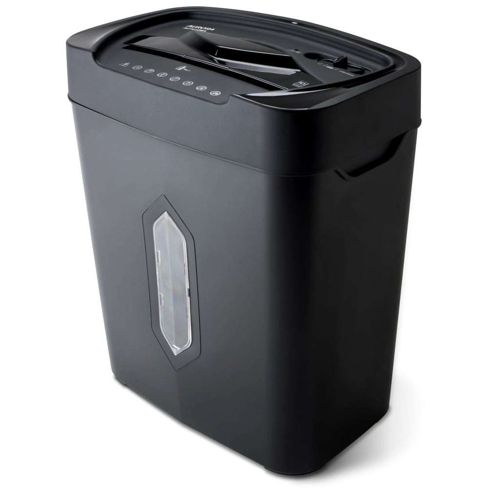 Aurora GB AU1010MA High-Security 10-Sheet Micro-Cut Paper and Credit Card Shredder with 5.2-Gallon Easy Lift Wastebasket