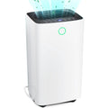 Auseo 30 Pint Dehumidifiers, 1000 Sq. Ft Dehumidifier with Drain Hose, 0.53 Gallon Water Tank, 3 Operation Modes, 24H Timer, Portable Dehumidifier for Basement/Bathroom/Laundry Room