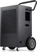 Auseo 7500 sq.ft 190 pint/day Commercial Dehumidifier for Basement with Drain Hose and Pump, Day Dehumidifier for Commercial Spaces, with Auto or Manual Drainage