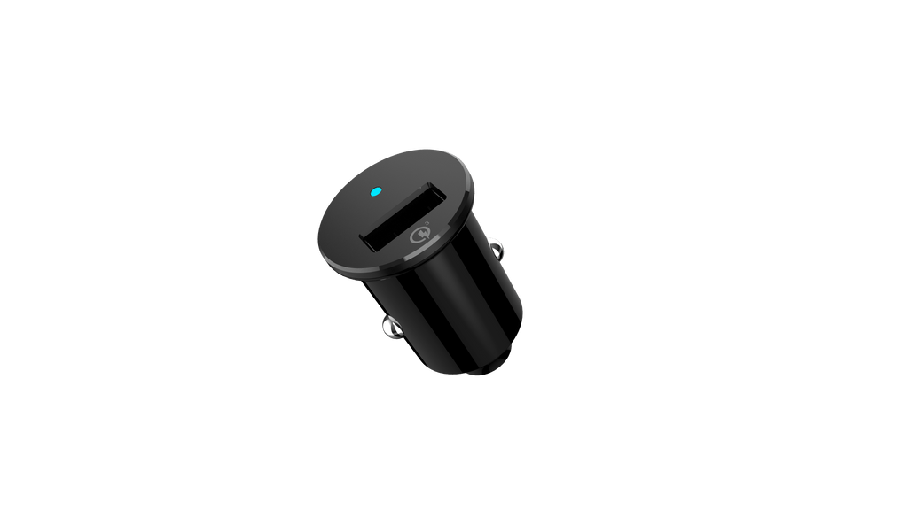 Auto Drive Black Quick Charge 3.0 USB Car Charger for Smartphones, Tablets and More