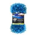 Auto Drive Car Wash Microfiber Sponge, Chenille Pile & Scrubber Back, Blue, 1 piece