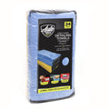 Auto Drive Coral Fleece Multi-Purpose Microfiber Towel, Cleaning, Detailing, 24 Pack, Blue & Yellow