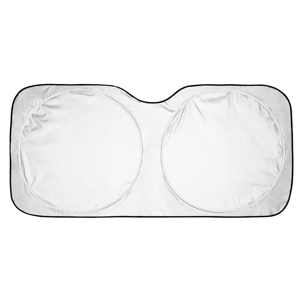 Auto Drive Double Rings Windshield AD22D-83 Twist Sun Shade 1 Pack, 63"x29.5"