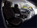 Auto Drive Flat Cloth Starry Galaxy Car Seat Covers, Set of 2, NASAZH35