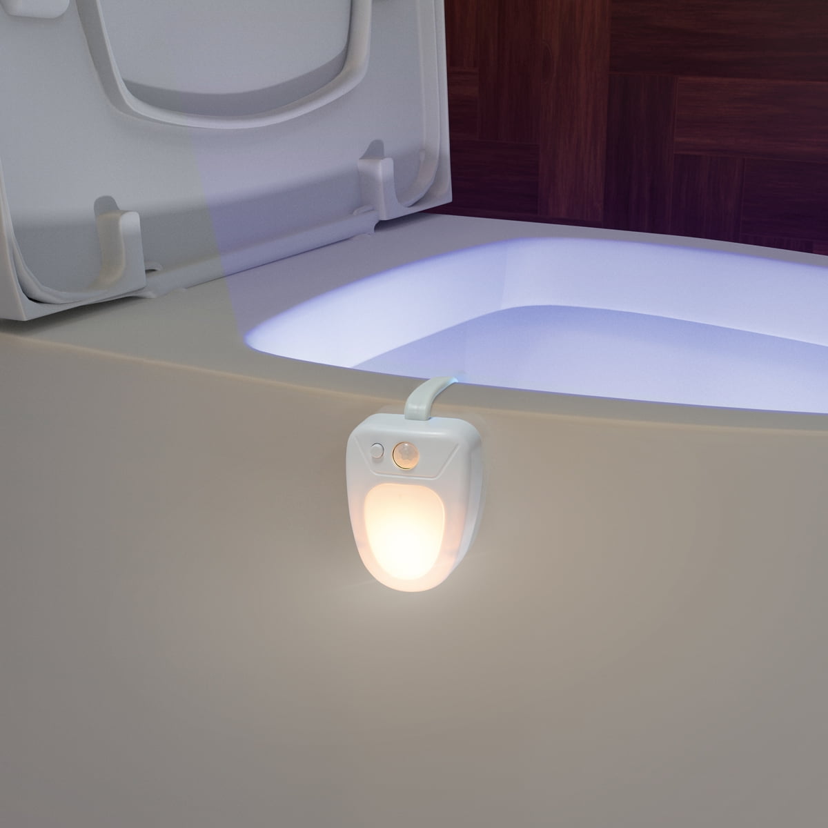 Auto Drive Motion Sensor LED Color Changing Toilet Night Light 1 Pack