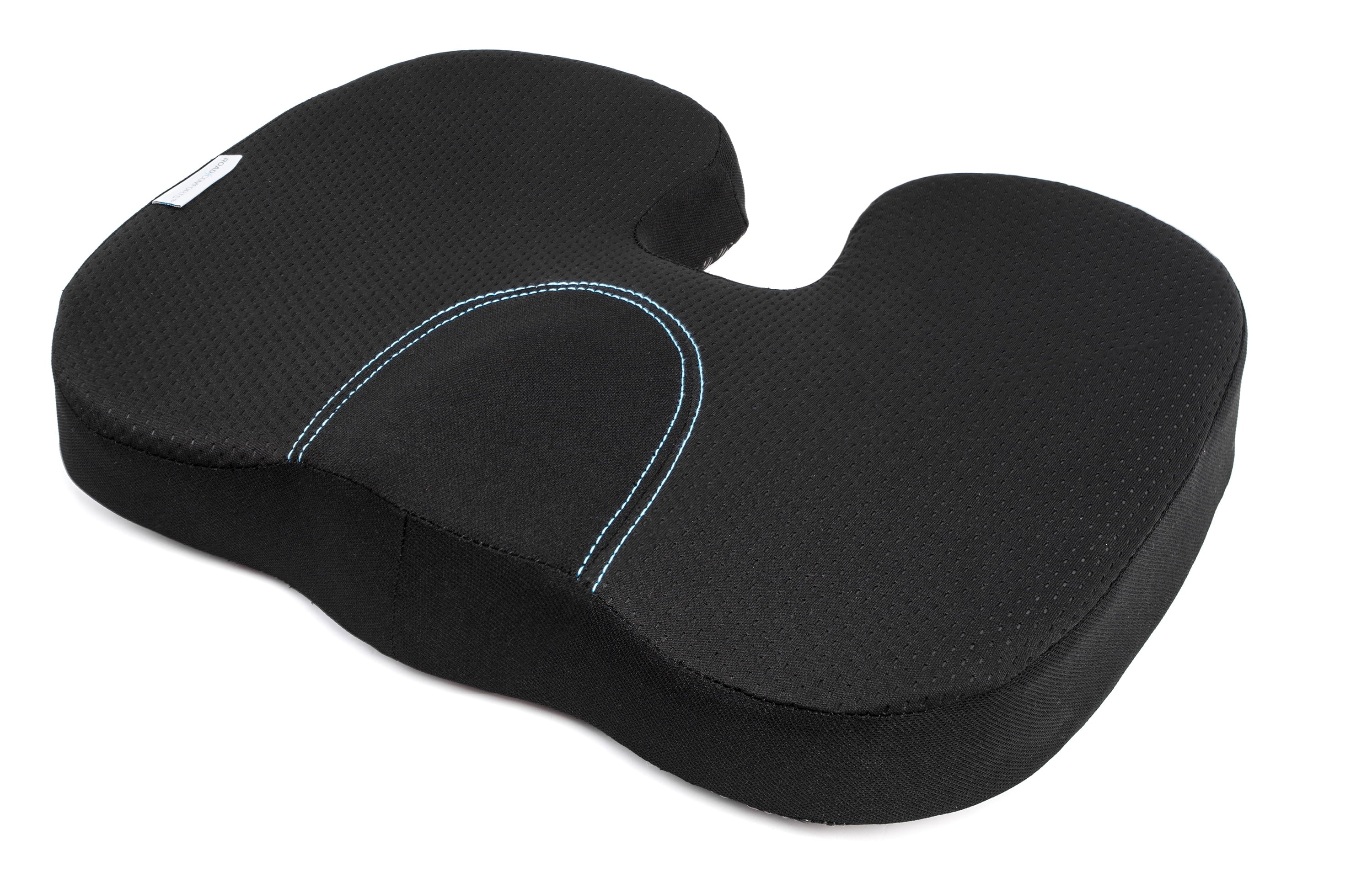 Auto Drive Seat Cushion Natural Latex Black Universal Fit, 1 Piece