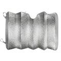 Auto Drive Universal Fit Windshield Silver Sunlight Reflecting Accordion Sunshade AD021700S-1 1 Pack, 63" x 28.5"