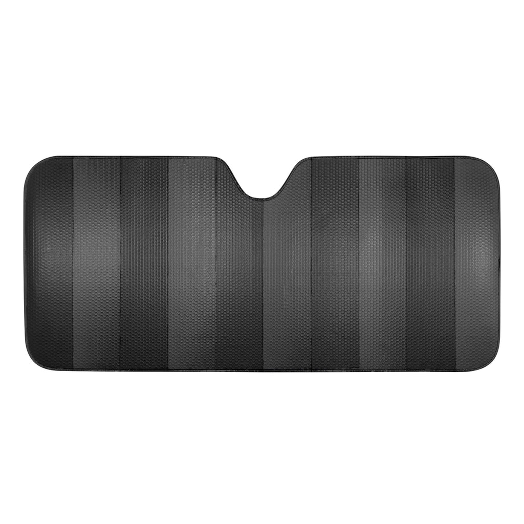 Auto Drive Windshield Black Accordion Sunshade for Models Sedan SUV Hatchback Liftback 1 Count, 63"x 28.5"