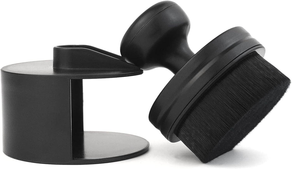 Auto Tire Brush, Seal Design with Cover, High Density Portable Car Brush