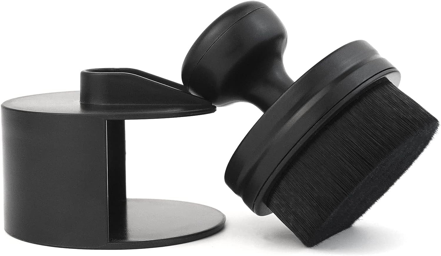 Auto Tire Brush, Seal Design with Cover, High Density Portable Car Brush