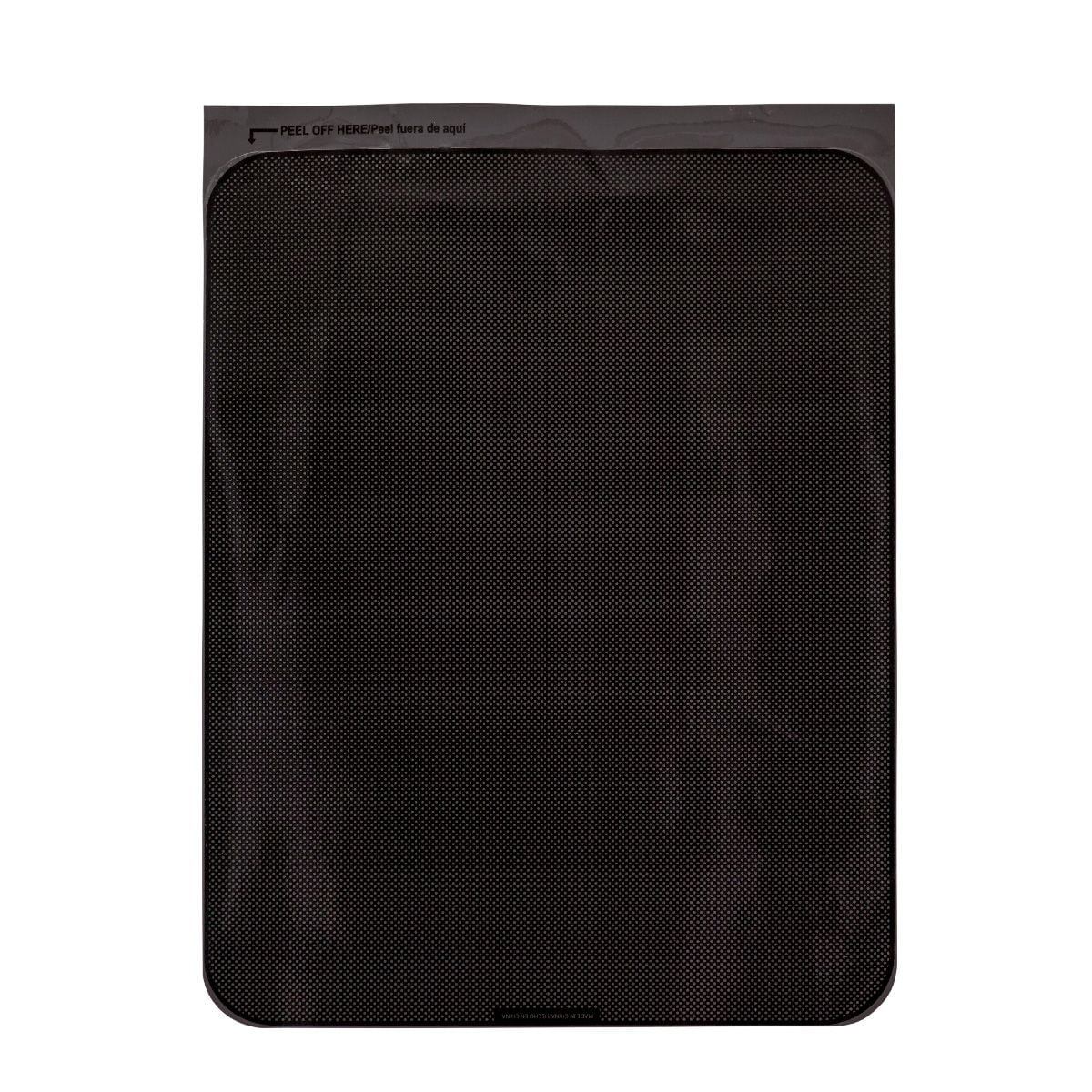 AutoDrive Black PVC Static Cling Sun Shade, 12" x 16"
