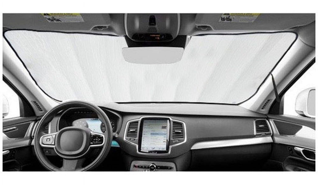 AutoHeatshield Windshield Sunshade for Jeep Wrangler JK Body Style 2007 2008 2009 2010 2011 2012 2013 2014 2015 2016 2017 2018 Custom Fit Sun Shade
