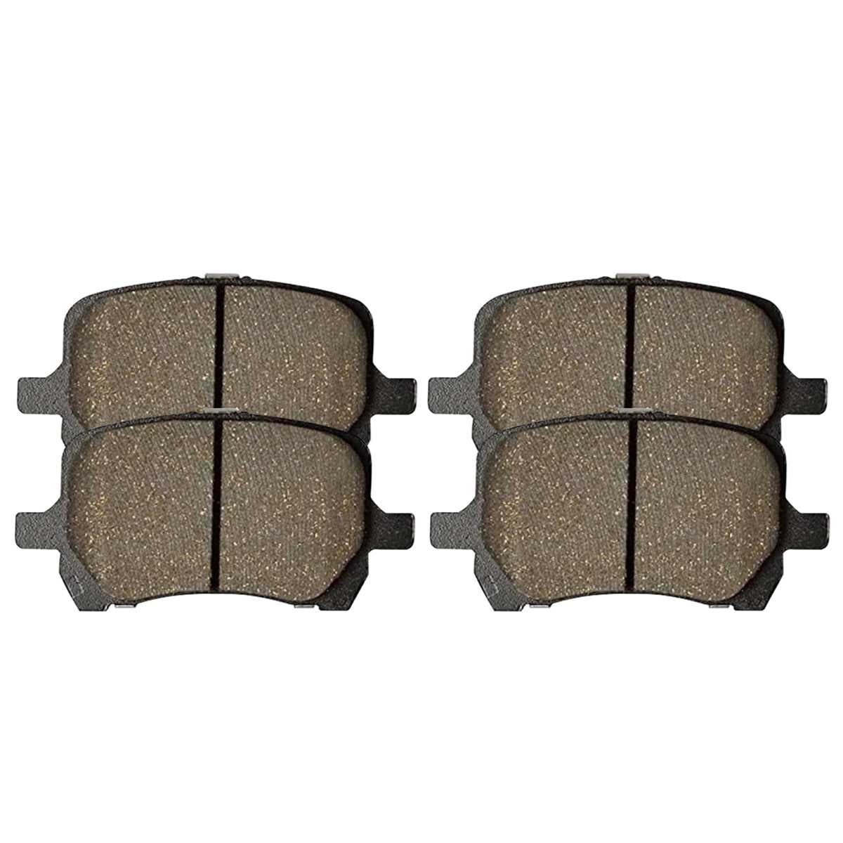 AutoShack Front Ceramic Brake Pad Kit Driver and Passenger Side Replacement for 2004-2012 Chevrolet Malibu 2006-2011 HHR 2006-2010 Pontiac G6 2007-2008 G5 2007-2009 Saturn Aura 2.2L 2.4L 3.5L 3.6L FWD
