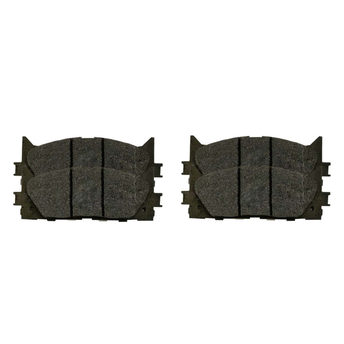 AutoShack Front Ceramic Brake Pad Kit Driver and Passenger Side Replacement for 2007-2014 2015 2016 2017 Toyota Camry 2008-2018 Avalon 2007-2018 Lexus ES350 2013-2018 ES300h 2.4L 2.5L 3.5L V6 FWD