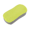 Autocraft Car Wash Sponge, Lime Microfiber, Bug Scrubber without Scratching, Lint-free, Easy to Grip, 1 Pack
