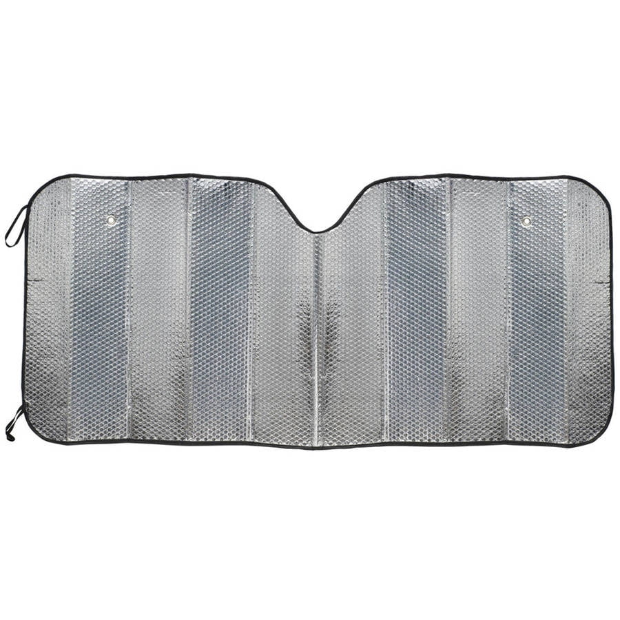 BDK Single Bubble Front Windshield Shade Window Shade- Accordion Folding Auto Sunshade for Car Truck SUV-Blocks UV Rays Sun Visor Protector-Keeps Your Vehicle Cool