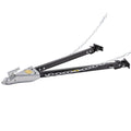 BENTISM Adjustable Tow Bar Bumper Mount Tow Bar 5000lbs Fit 2'' Ball w/ Chains