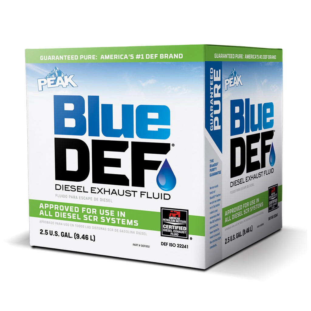 BLUEDEF Diesel Exhaust Fluid, 2.5 gal