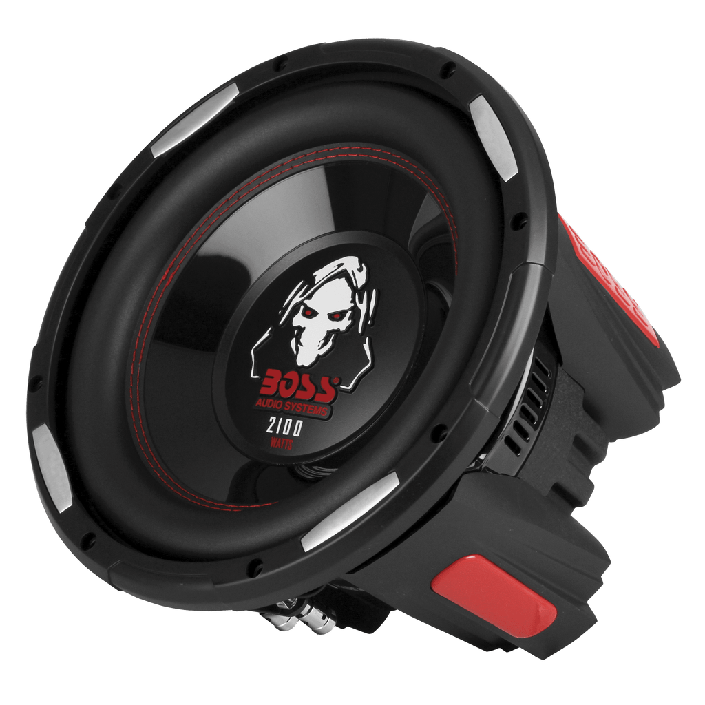 BOSS Audio Phantom 10" 2100W DVC 4-Ohm Deep Bass Car Subwoofer | P106DVC
