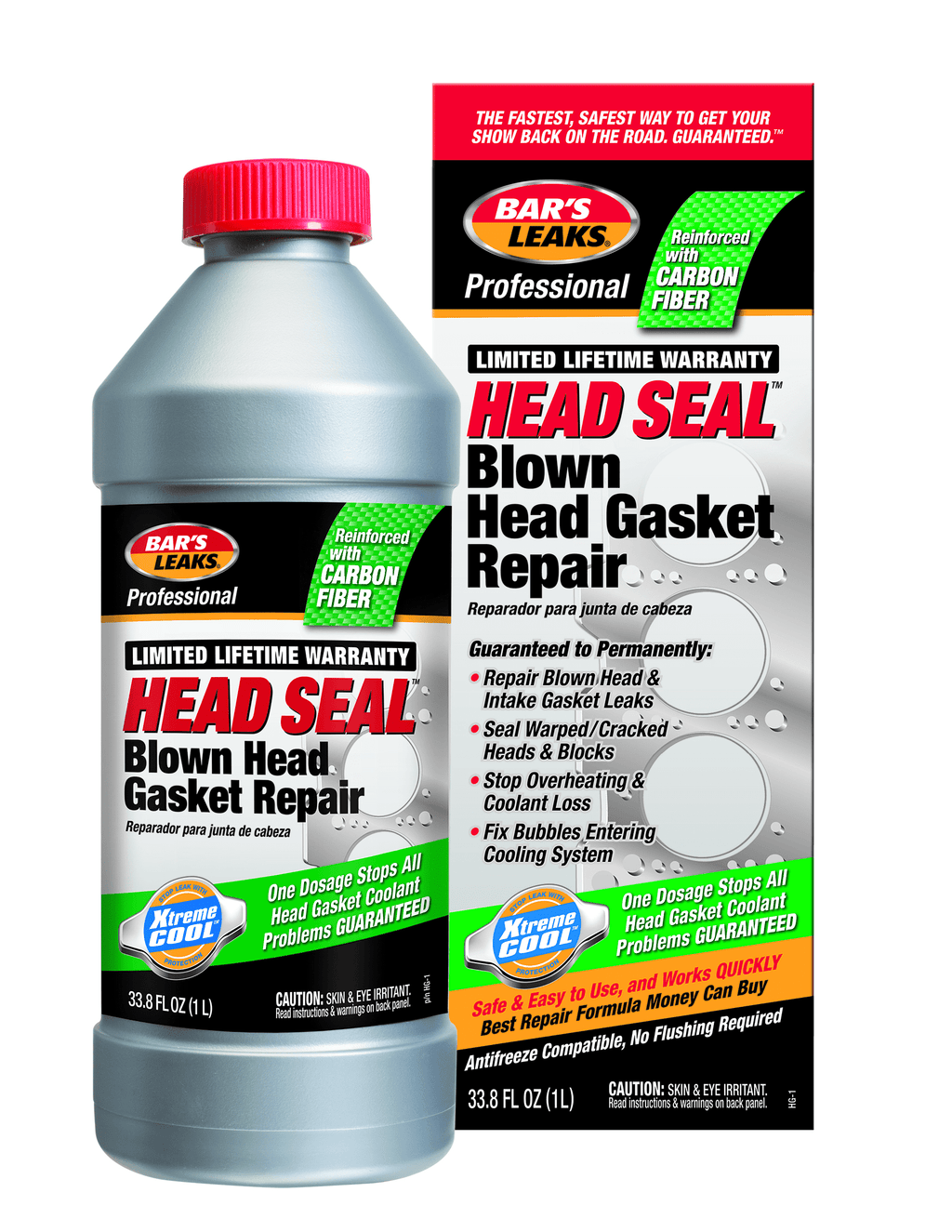 Bar's Leaks Head Seal Blown Head Gasket Repair Additive, 33.8 oz