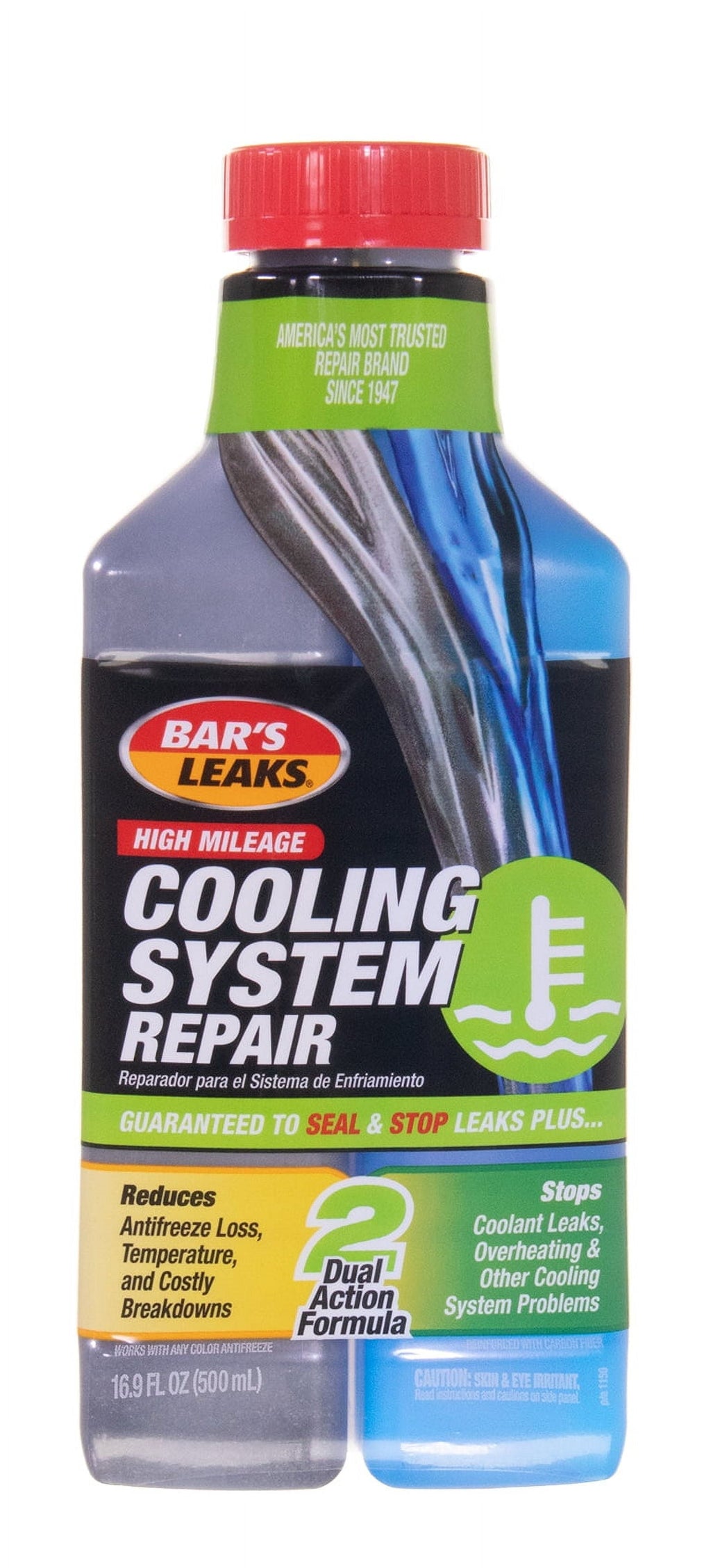 Bar's Leaks High Mileage Cooling System Repair Additive, 16.9 oz